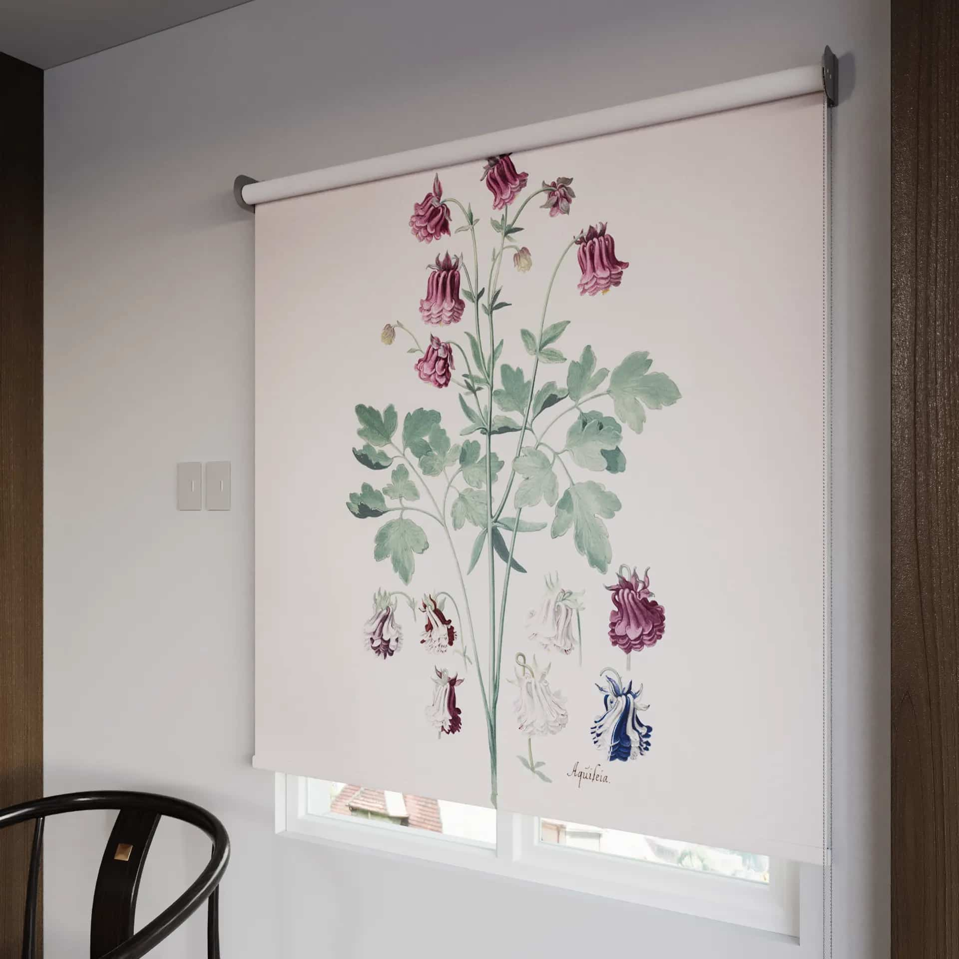 The Met Blackout Blinds - Multi-Color Flower by Zara Curtains